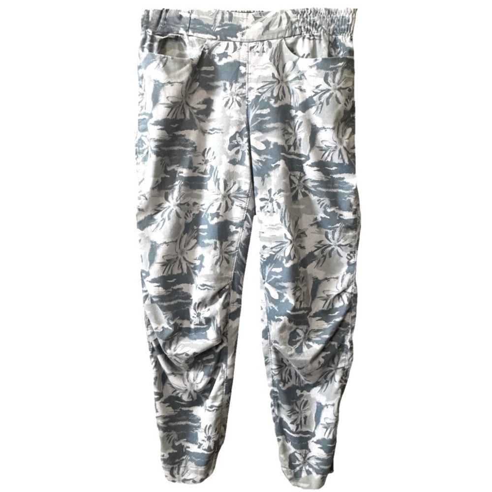 Patagonia Hampi Rock Climbing Pants Cliffs & Waves Herring Grey Size 12